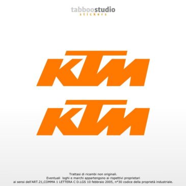 Adesivi logo KTM sticker