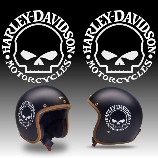 HARLEY DAVIDSON stickers custom helmet