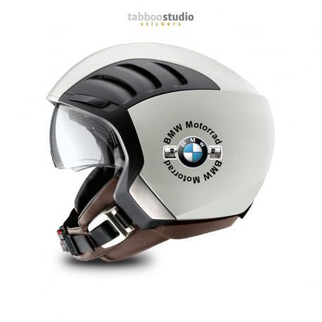 2 adesivi BMW per casco