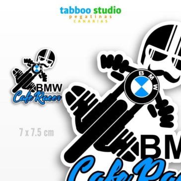Cafe Racer BMW Biker Stickers