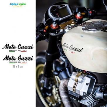 Moto Guzzi tank stickers kit