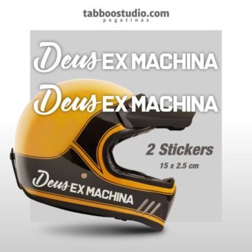 Adesivi casco Deus Ex Machina