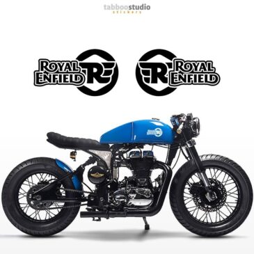 Royal Enfield Cafe Racer adesivi serbatoio