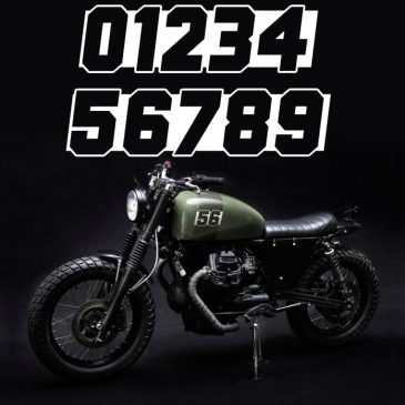 Cafe Racer Bobber Scrambler stickers