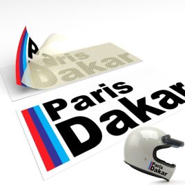Adesivi Paris Dakar per casco BMW