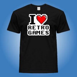 T-shirt I Love Retrogame