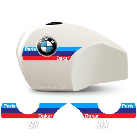 Adesivi BMW R80 GS Paris Dakar tricolore